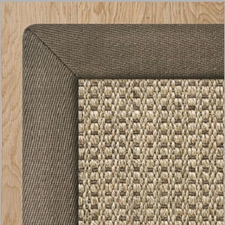 Autumn Slate Sisal With 2 Inch Olive Border Style 3.5mts x 4.0mts